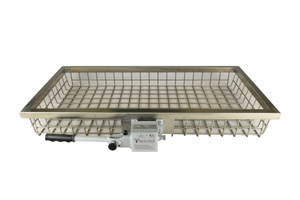 Heck-Pack Deluxe Edelstahl 1000x500x125 mm Hecktransporter